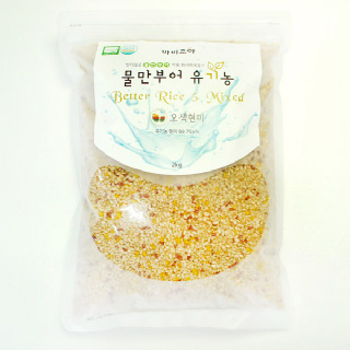 바비조아 유기농 물만부어 오색현미 - 베러라이스5믹스 2kg
