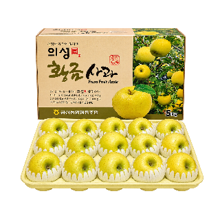 [경북농협/금성농협]황금빛사과 시나노골드 5kg(13-16과) #GAP