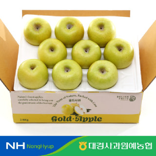 [대경사과농협]청송 시나노골드 사과 2.5kg 구성