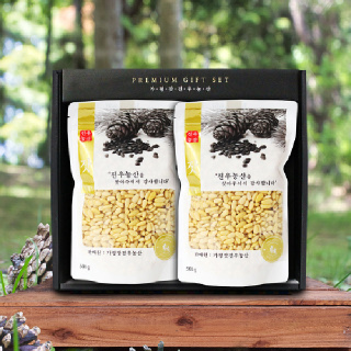 [산지직송] 가평 햇 잣 선물세트 1kg(황잣/백잣)