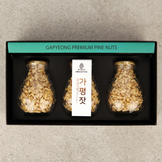 코피안 파인 고소한 축령산 가평잣 세트3호 (100g x 3병)