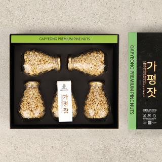 코피안 파인 고소한 축령산 가평잣 세트4호 (100g x 5병)