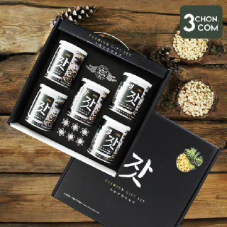 [삼촌밥먹자] 경기도 가평에서 보내드리는 명품 햇 잣 선물세트(백잣3개+황잣2개)