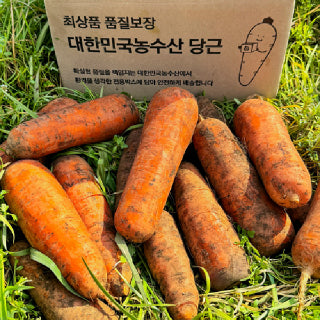 [대한민국농수산] 국내산 당근 햇당근 흙당근 