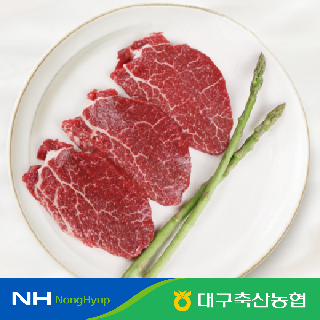 [농식품바우처]대구축협 팔공참한우 안심 300g[1등급] 