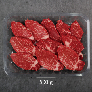 (농할)(냉장/암소) 한우 1등급 안심 500g
