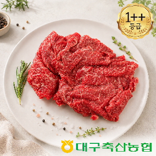 [농식품바우처]대구축협 팔공참한우 1++등급 불고기 300g