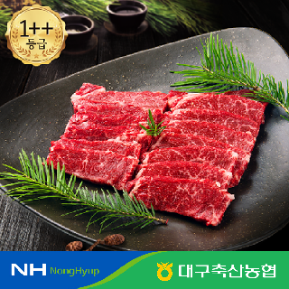 [대구축협] 팔공참한우 1++(7)등급 업진살 300g