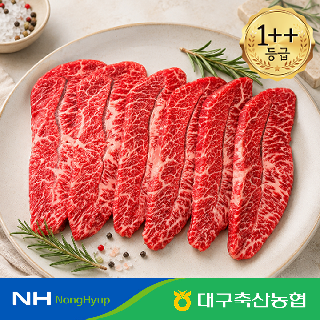 [대구축협] 팔공참한우 부채살 1++등급 300g