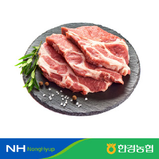 [제주한경농협] 제주산 백돼지 목살(500g) 구이용