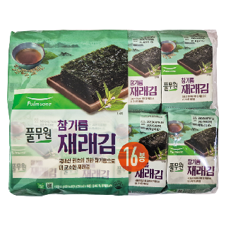 [양재점] 풀무원 참기름 도시락김 (4g*16봉)