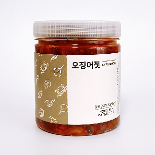 [광천금메달토굴새우젓] 오징어젓(300g/500g)