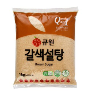 (양재점) 큐원 갈색설탕 * 1kg