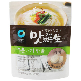 [양재점] 청정원 맛선생 야채 국물내기한알 100g