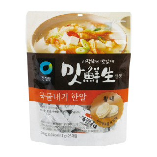 [양재점] 청정원 맛선생 황태 국물내기한알100g