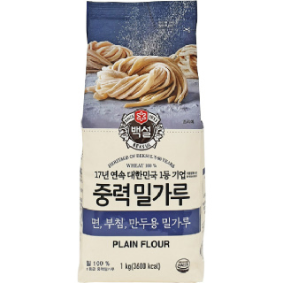 [양재점] 백설밀가루(중력) 1kg