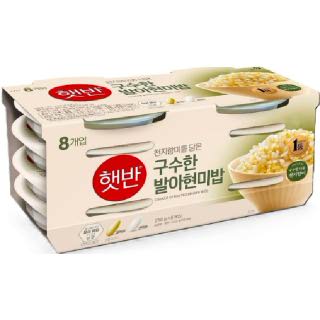 [양재점] 햇반 구수한 발아현미밥 210g*8