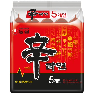 [양재점] 신라면 멀티팩 120g*5