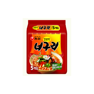 [양재점] 얼큰한너구리(멀티팩)120g*5 