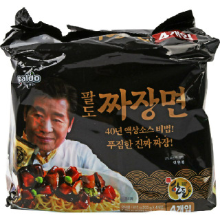 (양재점) 팔도 짜장면 203g*4입