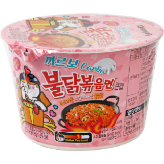 [양재점] 삼양 까르보 불닭볶음면 큰컵 105g