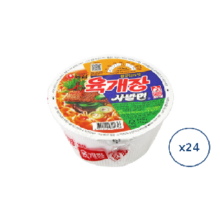 [양재점] 육개장사발면 86g * 24