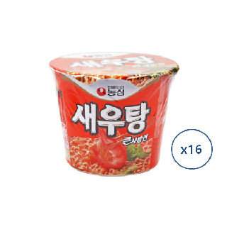 [양재점] 새우탕큰사발 115g * 16입