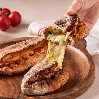 화덕 스타일, 정통 이탈리아식 파누오쪼 토마토/바질치즈 3개입