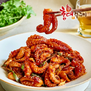 매콤 쫄깃 홍대쭈꾸미 300g 5팩 외 쭈밥 쭈닭발 볶음밥 
