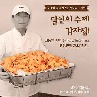 국산 수제 감자칩