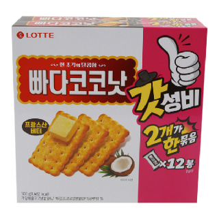[바로바로팜] 롯데빠다코코낫 2번들 600G