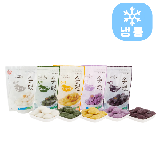 송악 송편 오색 선물세트/흰깨+쑥깨+호박깨+자색깨+흑미깨/느티나무떡