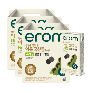 이롬 황성주 박사의 국산콩두유 무가당 검은콩 고칼슘 48팩