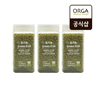 [올가] 유기농 Green Rice 450g x 3개