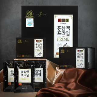[서울동경기인삼농협] 333프로그램 홍삼액 프라임(진한홍삼액, 홍삼100%) 80ml x 60포