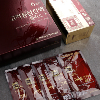 6년근 홍삼 고려 홍삼 진액 플러스 70ml x 30포 [김포파주인삼농협]