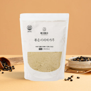국산 쪄서볶은 검은콩가루 서리태가루 500g