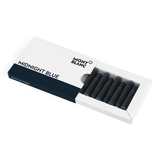 몽블랑 MONTBLANC 128199 미드나잇 8개입 공용 잉크 카트리지
