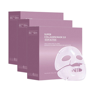 아로셀 슈퍼 콜라겐 마스크 ECM Active 12매입 3박스