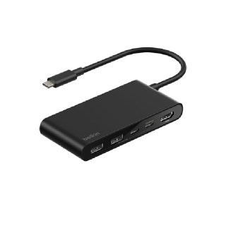 [벨킨] 5in1 USB C타입 멀티 허브 디스플레이 HDMI AVC022fq 맥북 노트북 USB확장