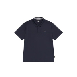 내셔널 지오그래픽 UV차단 아스킨 카라 반팔티셔츠 N266MPL210 NAVY