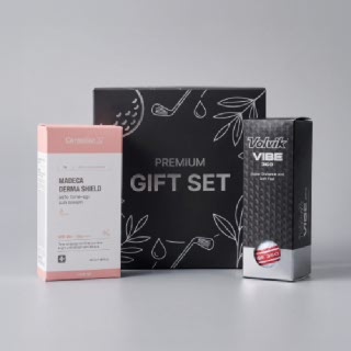 [볼빅x센텔리안24] 바이브 360 3구 골프공 + 톤업 선크림 50ml (쇼핑백포함)
