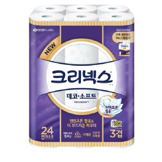 [양재점] 크리넥스데코앤소프트35m*24롤(3겹)