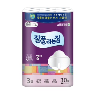 (바로바로팜) 잘풀리는집 궁 30m*30롤(3겹)