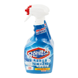 [바로바로팜] 유한락스 욕실청소용 750ml + 750ml