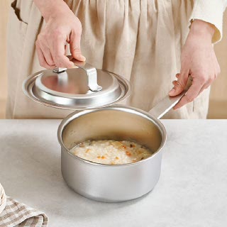 [Firgi] 퍼기 무연마제 통 5중 스텐 316 편수냄비 16cm
