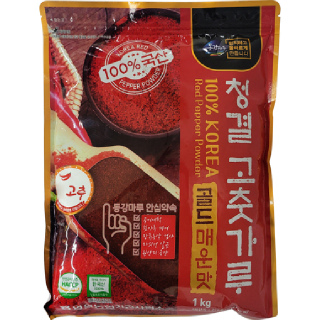 청결고춧가루(100% 대한민국)매운맛 1KG, 1kg