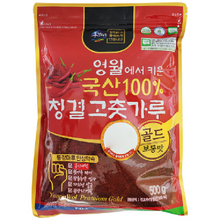 영월농협 청결 고춧가루 골드 보통맛, 2025년산, 500g